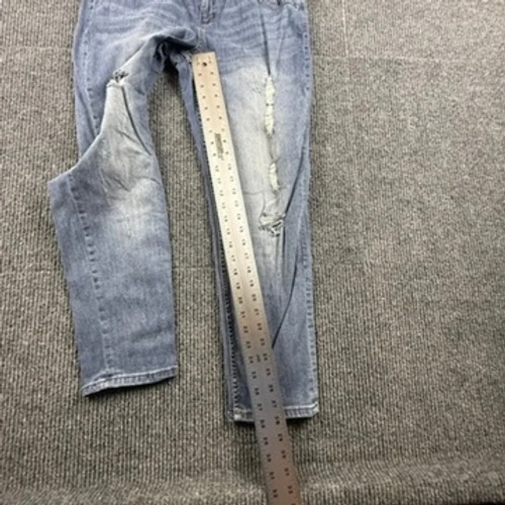 The Limited Slim Boyfriend Jeans Womens Size 10  Medium Wash‎ Distressed Denim